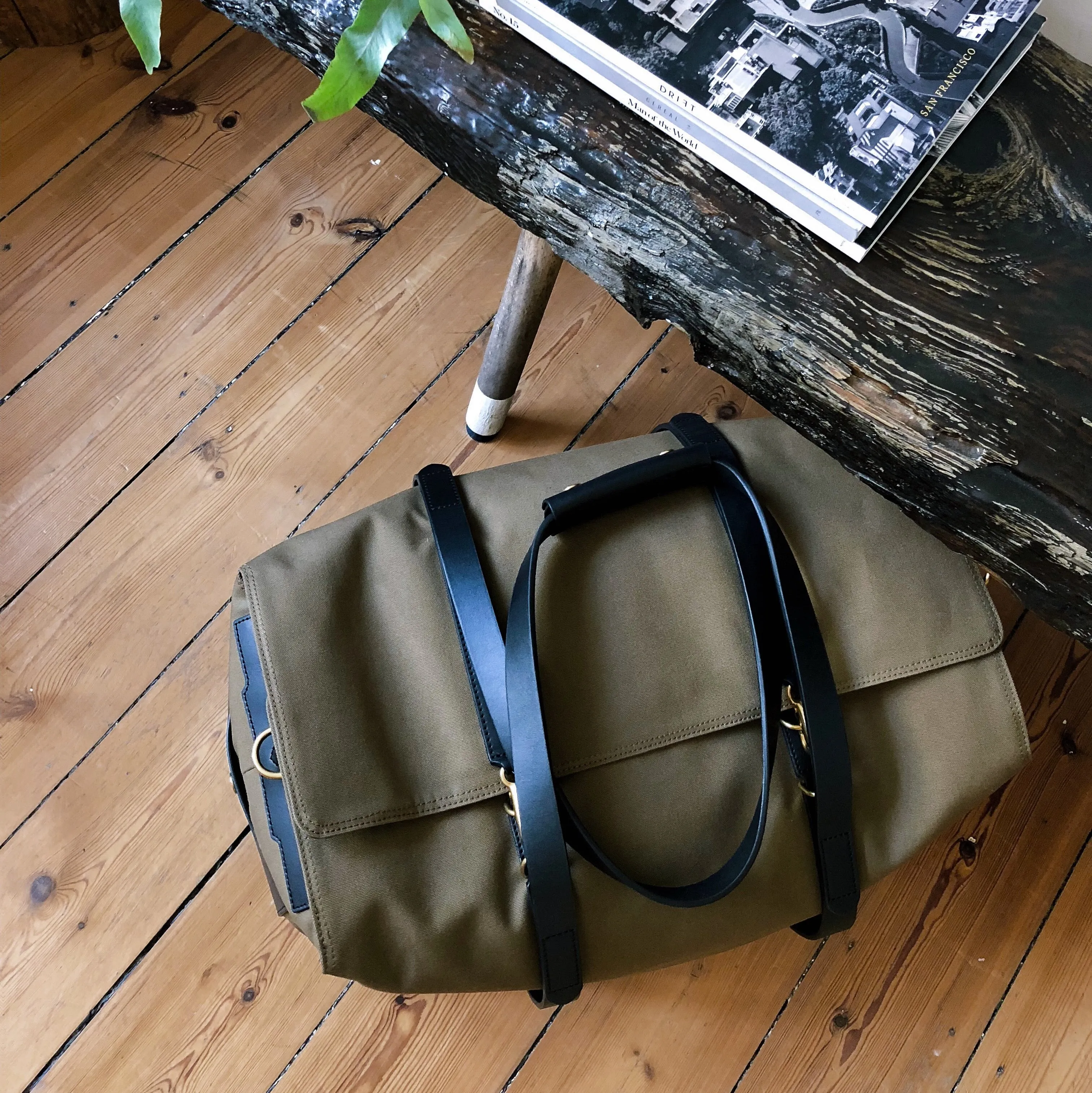 M/S Supply – Army/Dark Brown