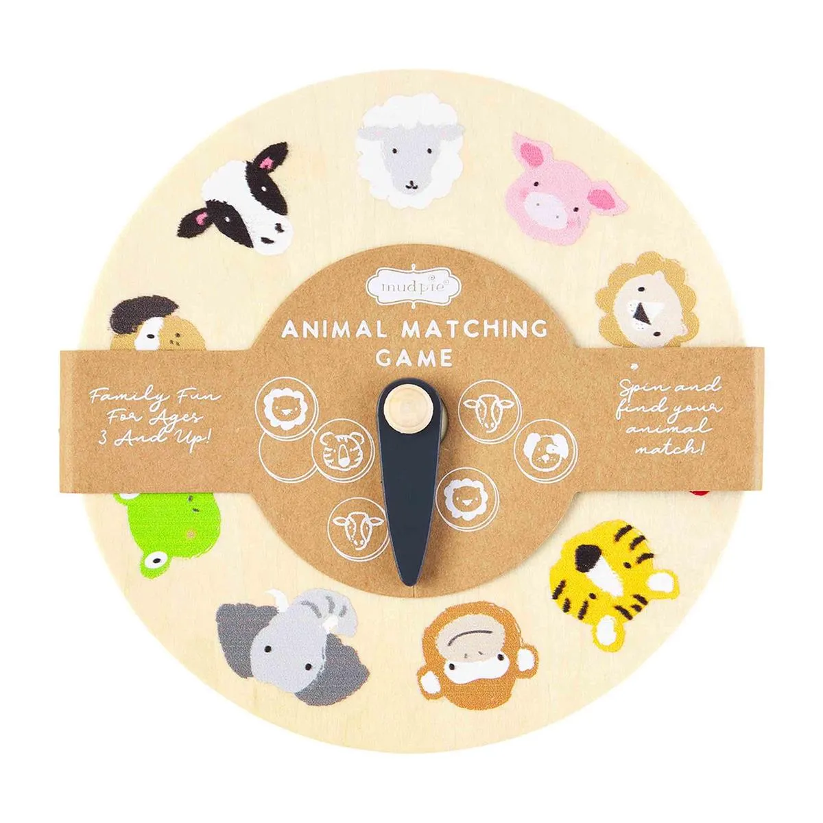 Mud Pie Animal Matching Game
