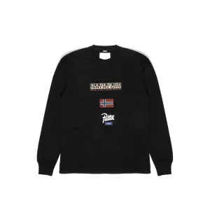 Napa x Patta S-Patta Long Sleeve 'Black'