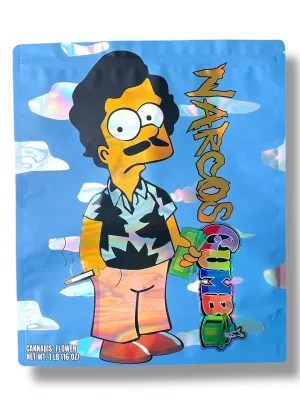 Narcos Gumbo Mylar Bag 1 Pound