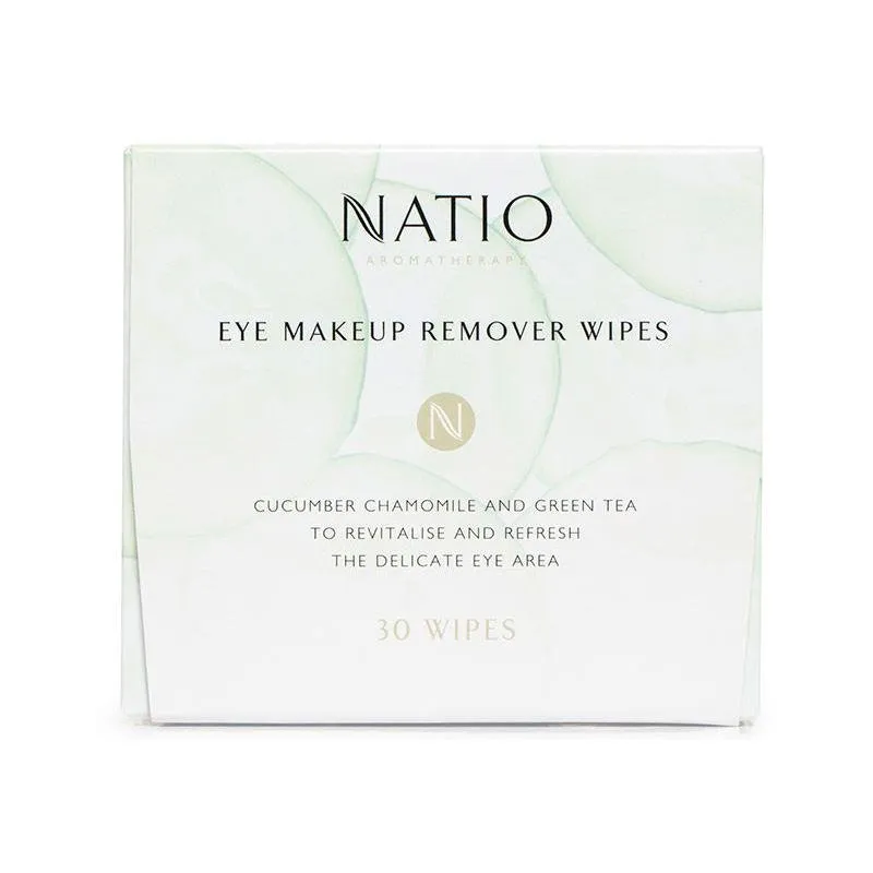 Natio Eye Makeup Remover Wipes