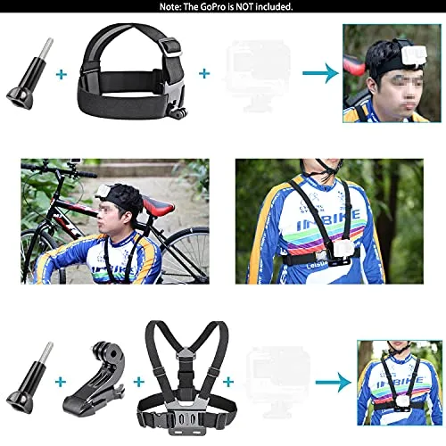 NEEWER 50 in 1 Action Camera Accessory Kit