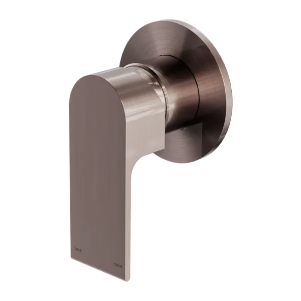 Nero Bianca Shower / Bath Mixer 80mm - Brushed Bronze