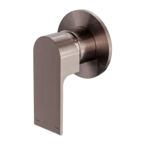 Nero Bianca Shower / Bath Mixer 80mm - Brushed Bronze