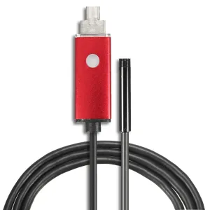 NEW 2 in 1 USB Waterproof Endoscope  640x480 5.5mm Lens 6 LED Borescope Inspection Camera USB Endoscope For Android 2M/5M/10M