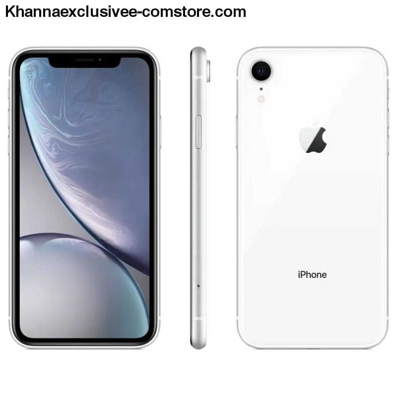 New Apple iPhone XR 6.1" Liquid Retina All Screen 4G LTE FaceID 12MP Camera Waterproof Mobile