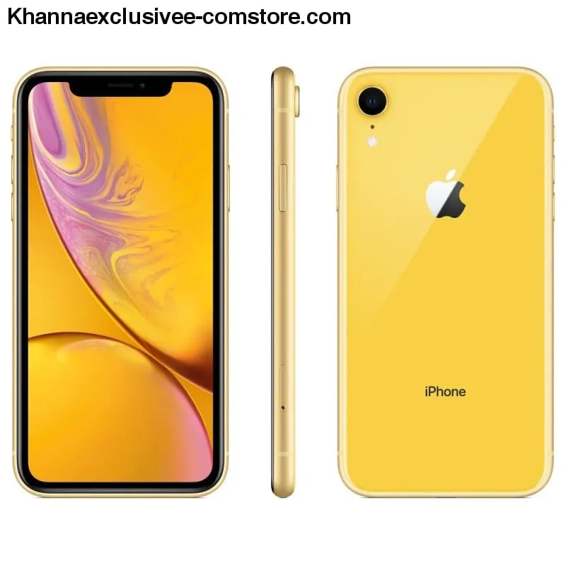 New Apple iPhone XR 6.1" Liquid Retina All Screen 4G LTE FaceID 12MP Camera Waterproof Mobile