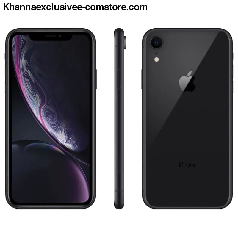 New Apple iPhone XR 6.1" Liquid Retina All Screen 4G LTE FaceID 12MP Camera Waterproof Mobile
