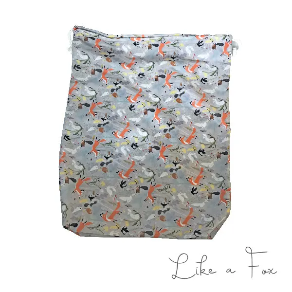 *New* AppleCheeks Mini-Mini Zippered Storage Sac