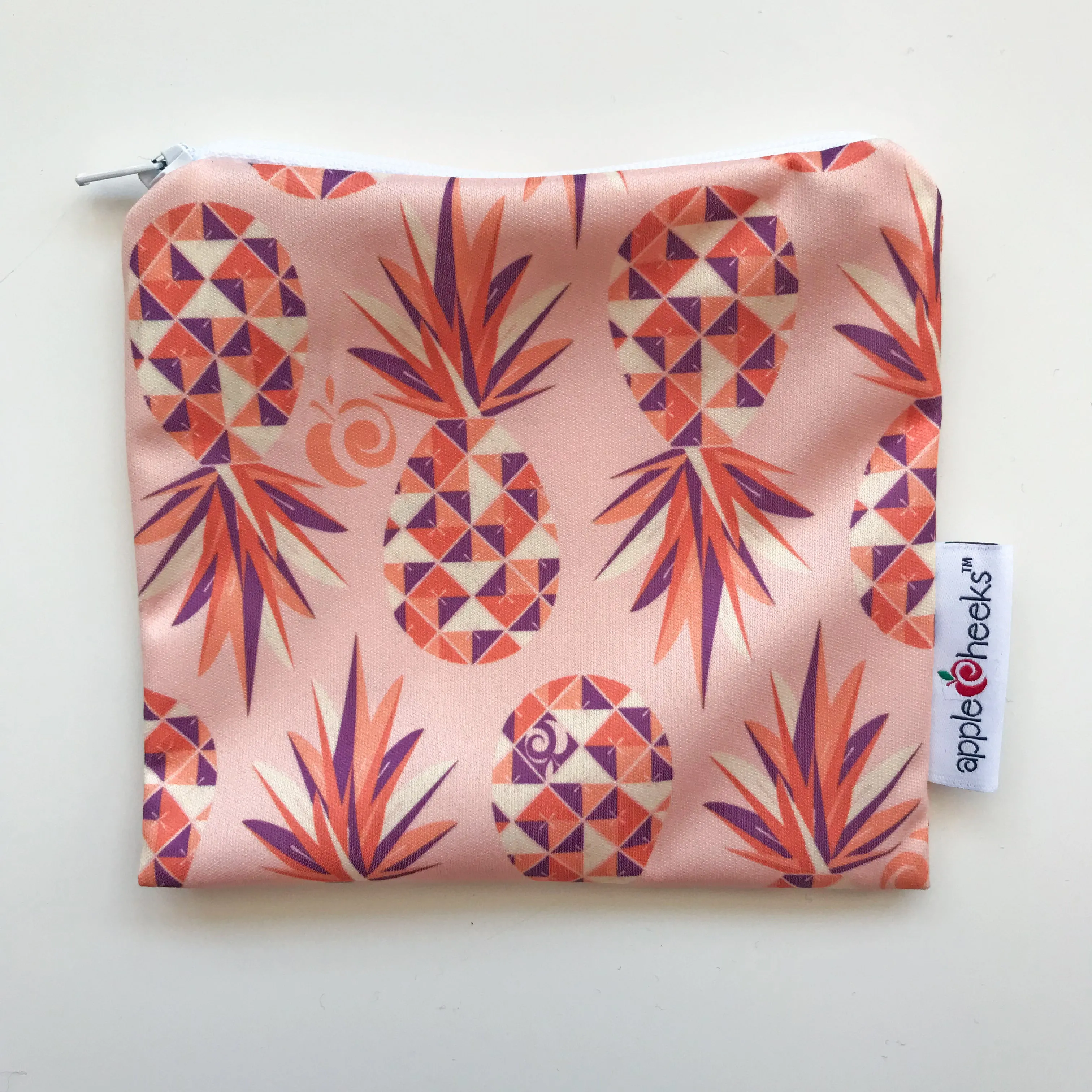 *New* AppleCheeks Mini-Mini Zippered Storage Sac