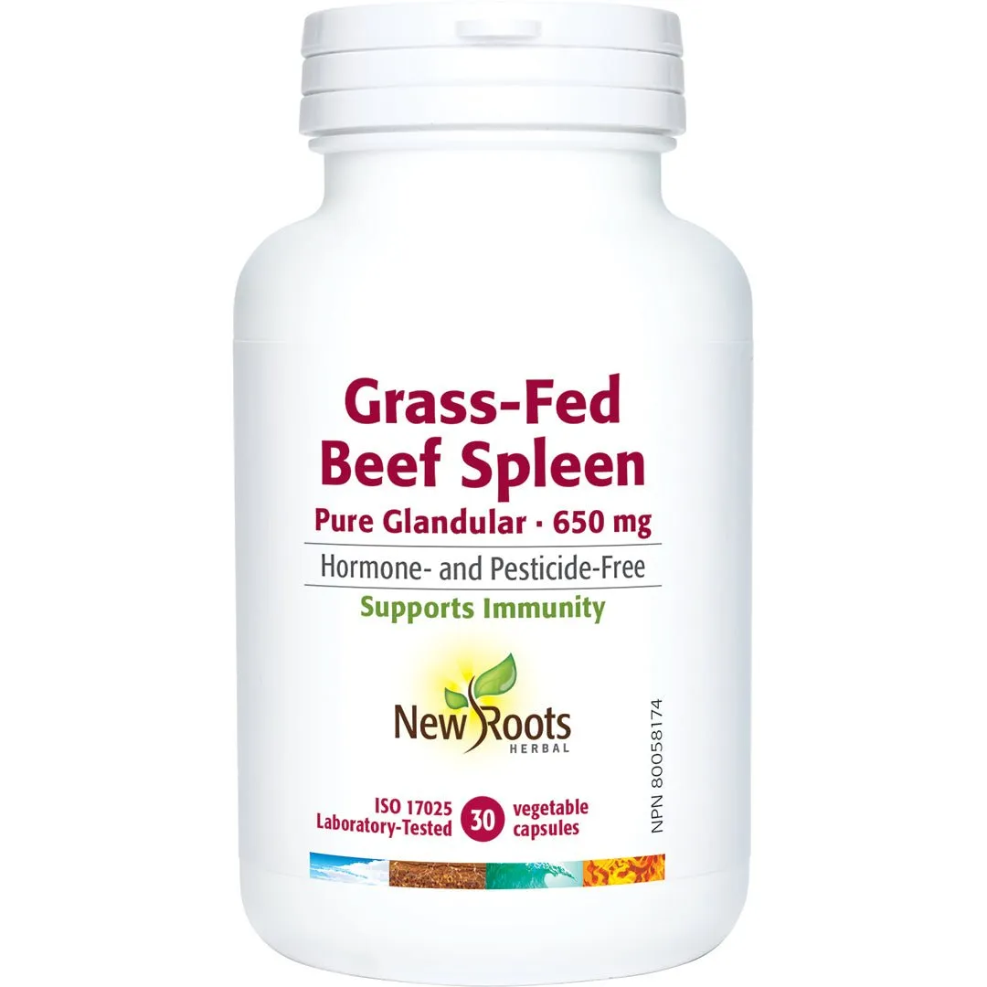 New Roots Pure Spleen 30 Veg Capsules