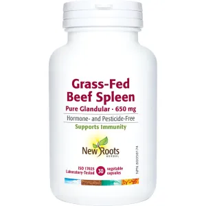 New Roots Pure Spleen 30 Veg Capsules