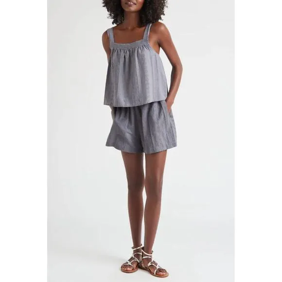 NEW SPLENDID aubrey short in oyster