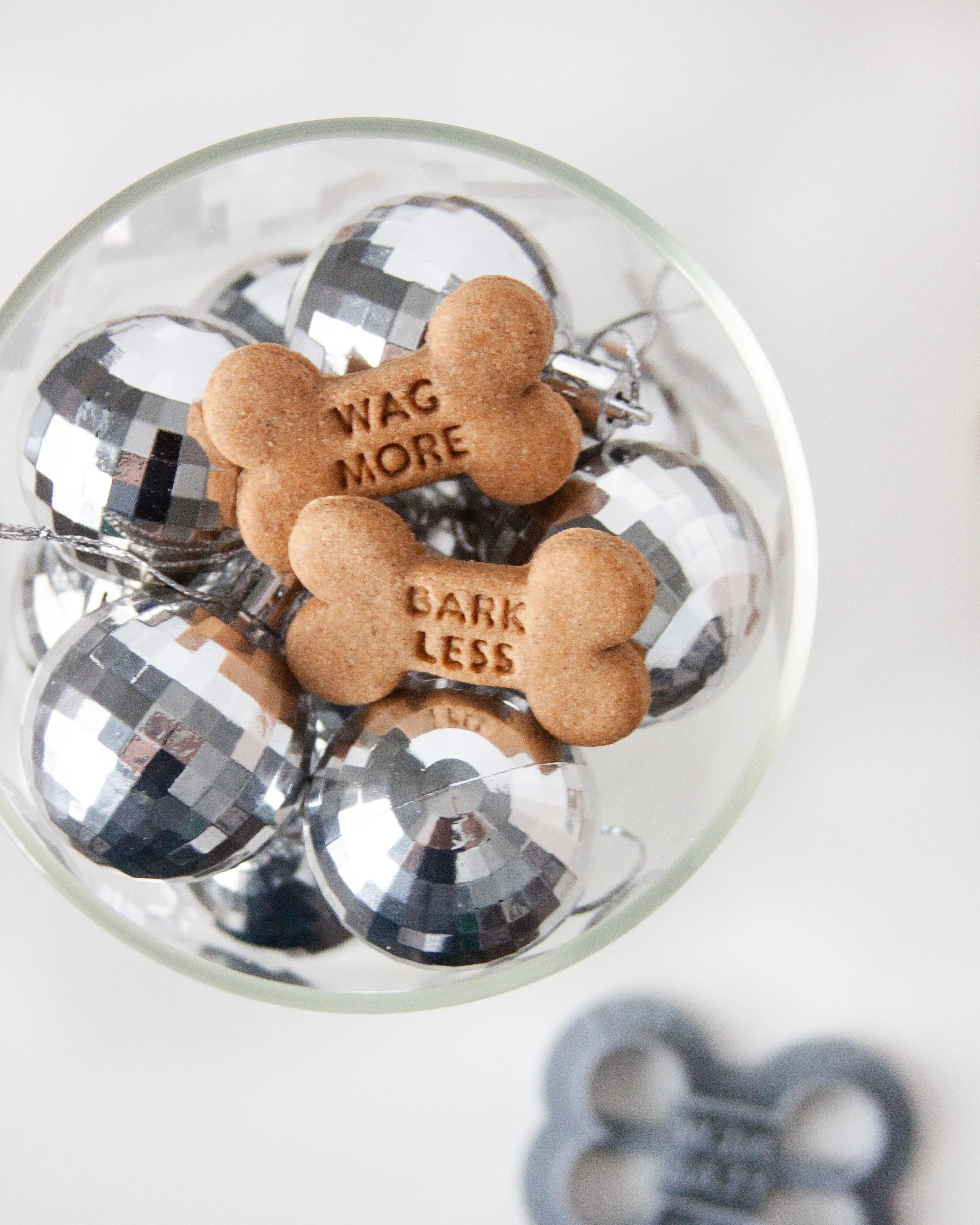 NEW YEAR WISHES Small Dog Bone Shaped Cookie Cutters (3 Styles -BUNDLE AVAILABLE)