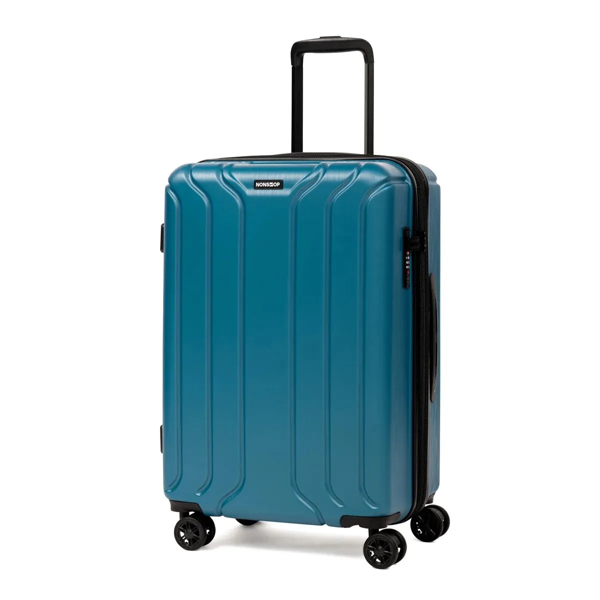 NEW YORK Luggage Expandable Spinner Wheels Hard Side Shell Travel Suitcase Set 3 Piece Lightweight, TSA Lock, Double USB Port   2 Packing Cubes (Teal, 3-Piece Set (20/24/28))