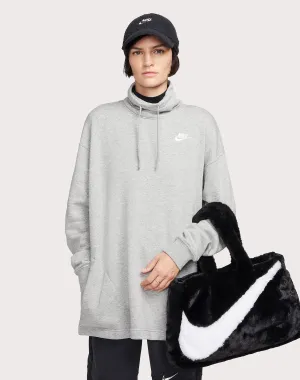 Nike Faux Fur Tote Bag
