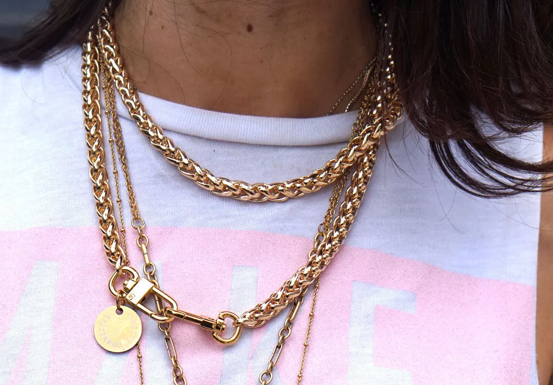 Nikki Gold Chain Camera Strap