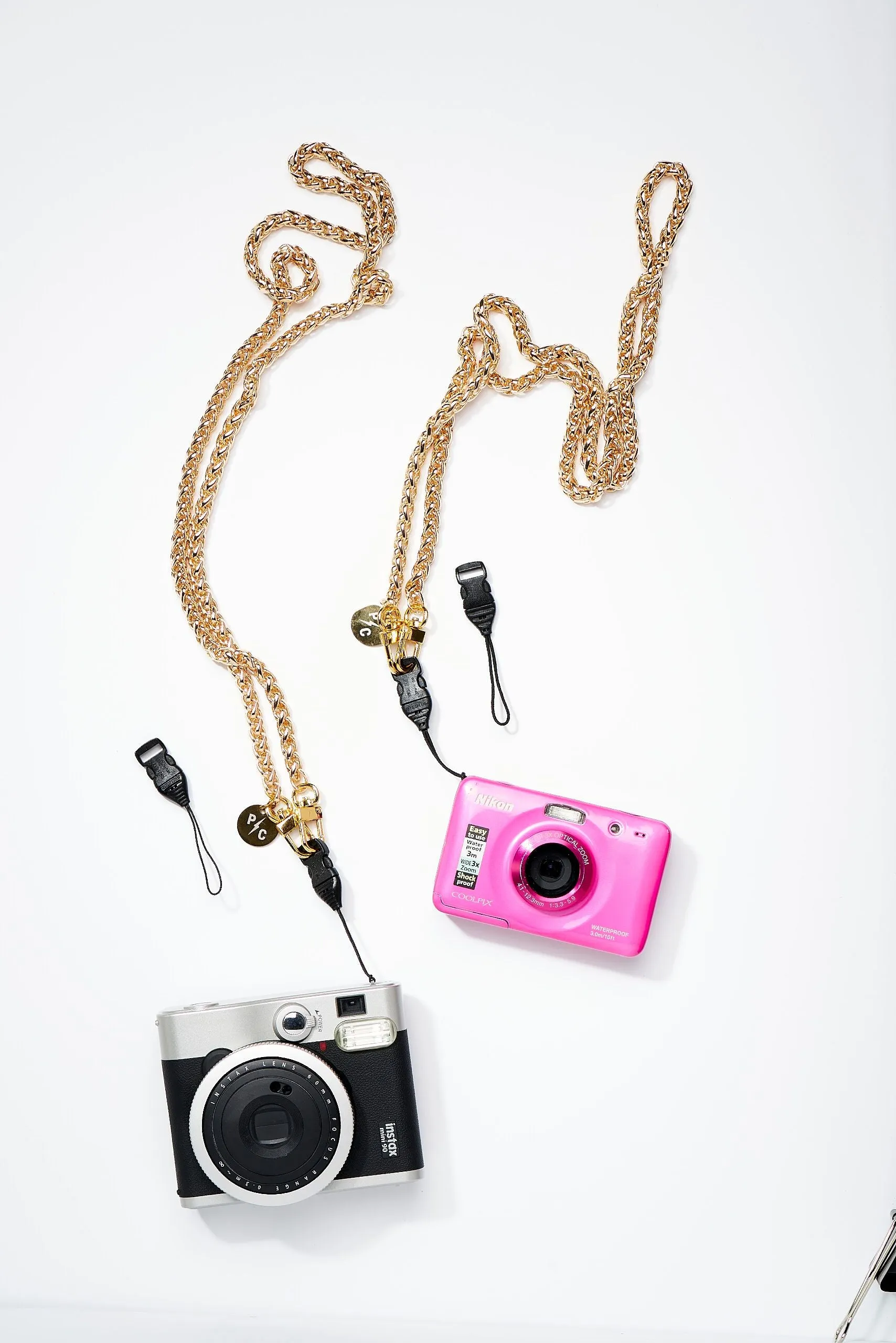 Nikki Gold Chain Camera Strap
