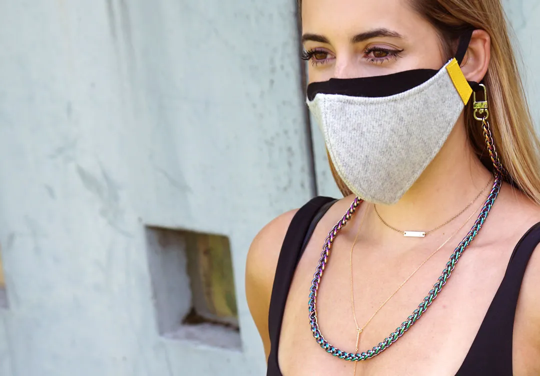 Nikki Mermaid Face Mask Chain Strap