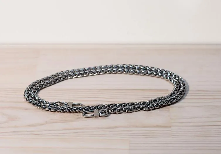 Nikki Silver Bag and Camera Chain