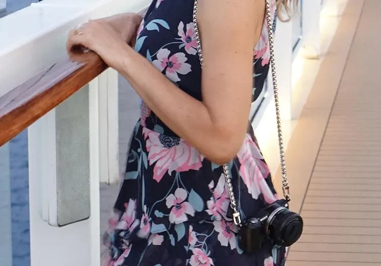 Nikki Silver Bag and Camera Chain