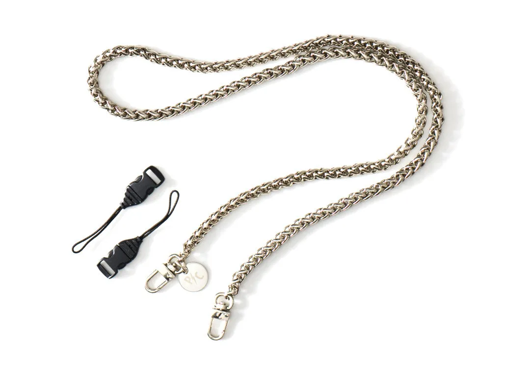 Nikki Silver Bag and Camera Chain
