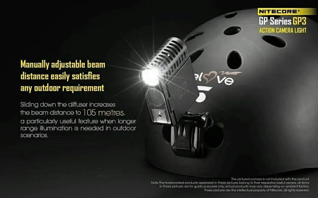 Nitecore - GP3 (For GoPro & Sony Action Cameras)
