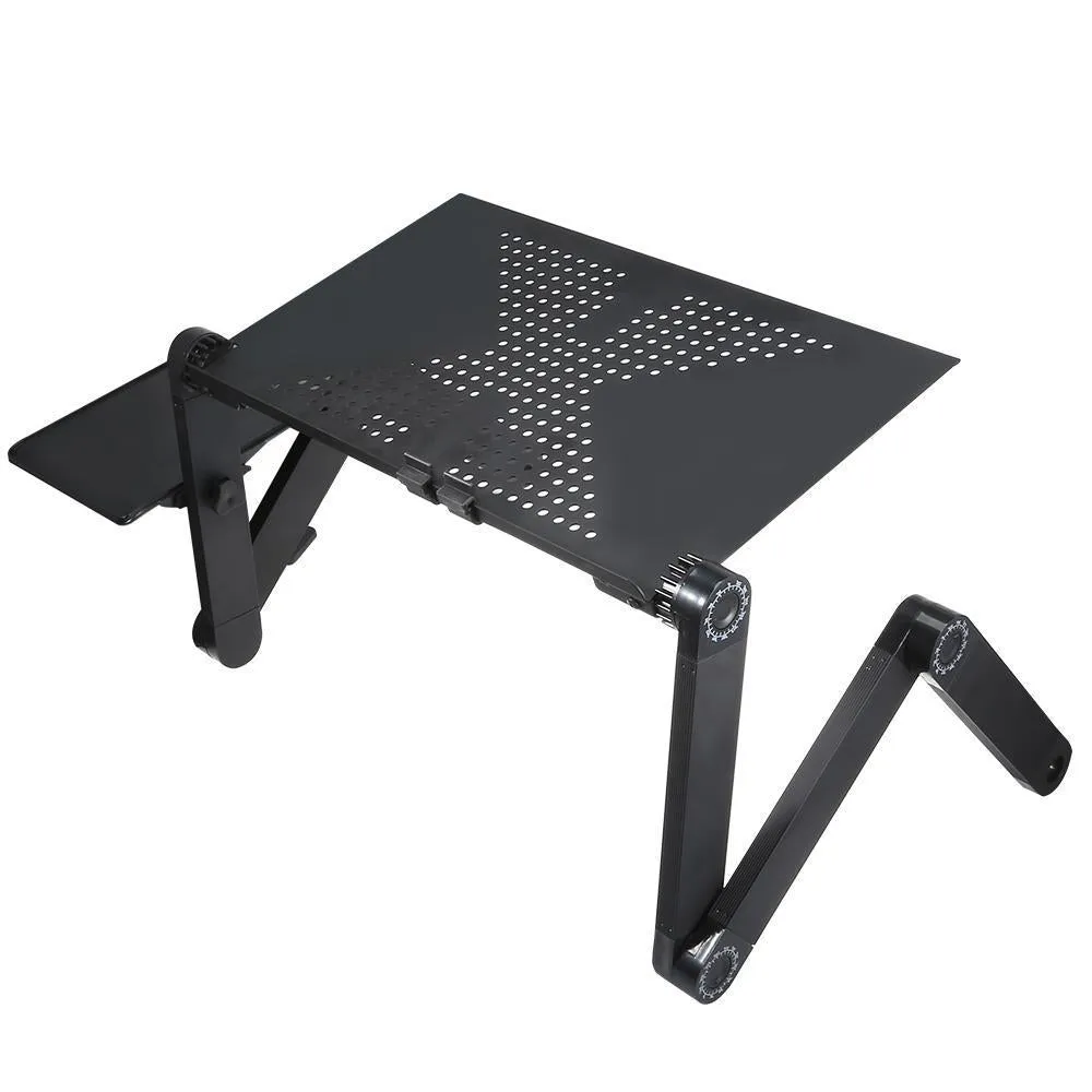 No.1 Selling Ergonomic Adjustable Laptop Stand Folding Bed Desk Table
