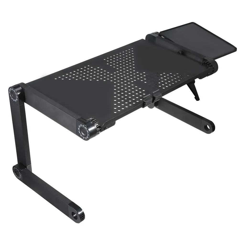 No.1 Selling Ergonomic Adjustable Laptop Stand Folding Bed Desk Table