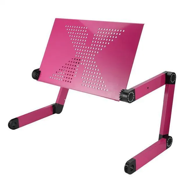 No.1 Selling Ergonomic Adjustable Laptop Stand Folding Bed Desk Table