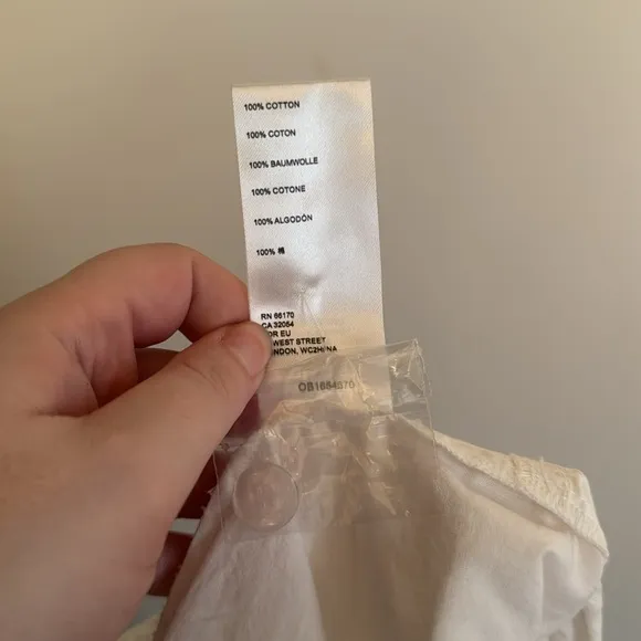 NWOT Free People White Cargo Shorts Size S
