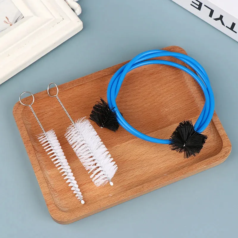 Nylon Trumpet Maintenance Kit - Bendable Brush Set for Cornet Cleaning