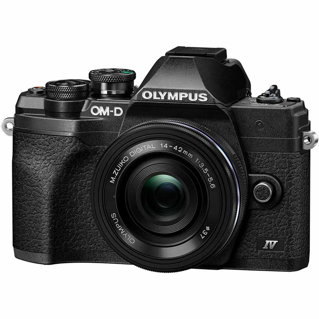 Olympus E-M10 Mark IV Mirrorless Camera 14-42 EZ Black