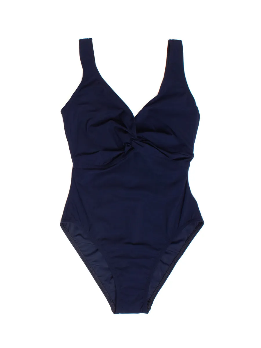 One Piece DD Knot Tank In Navy