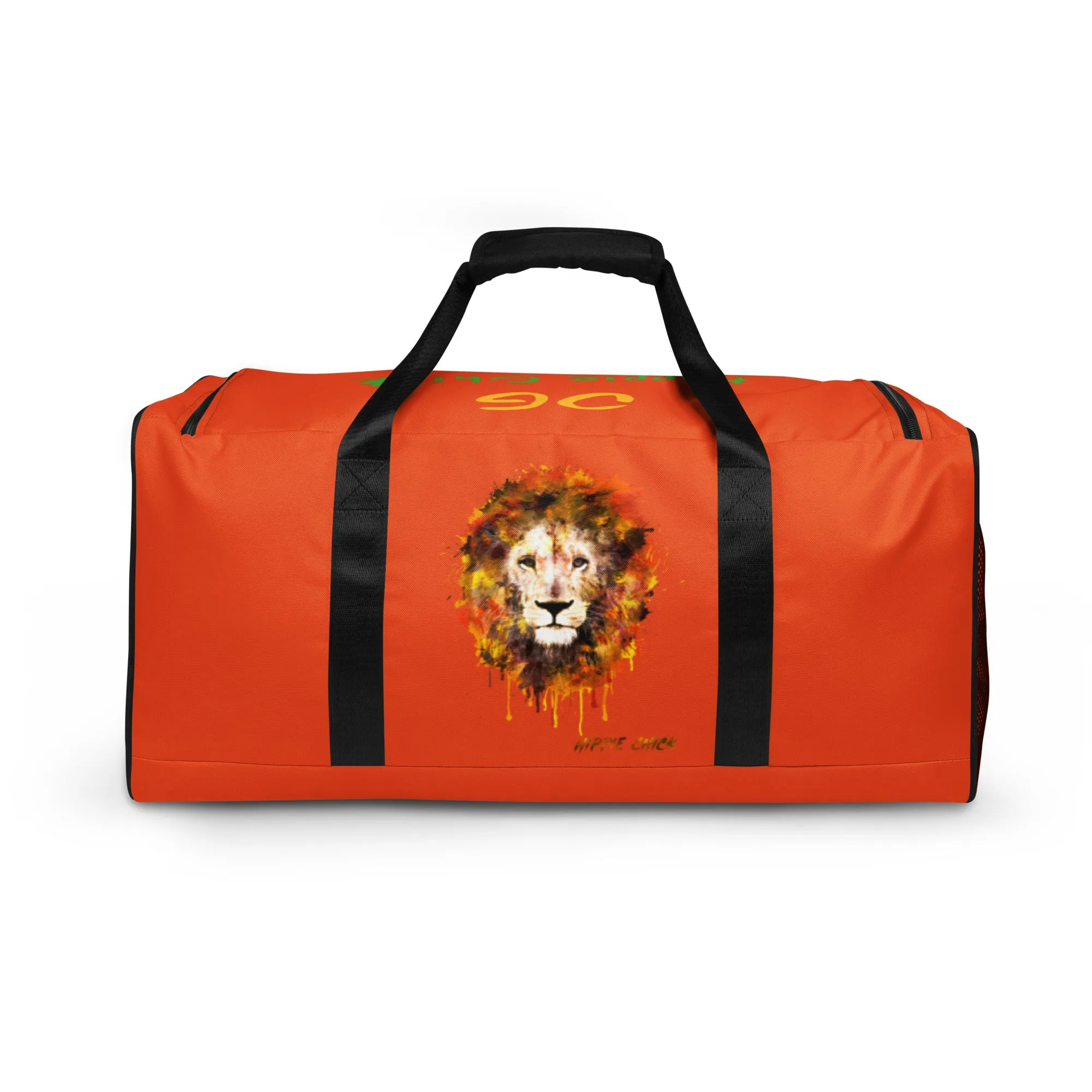 Orange Duffle Bag - OG Hippie Chick