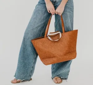 Organizer Tote Bag - Brown