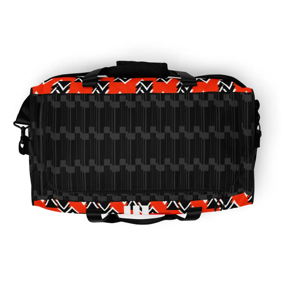 Origen Destination |On-Arrival Point of Origen Symbol-inspired Duffle bag (Orng)