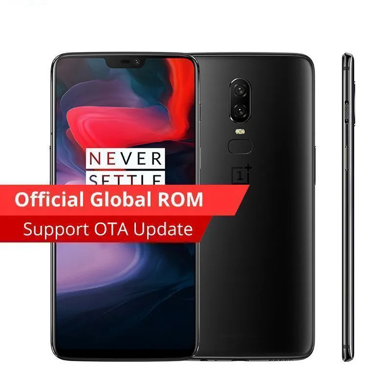 Original Oneplus 6, 6GB RAM 64GB ROM, Dual 20MP and 16MP Camera