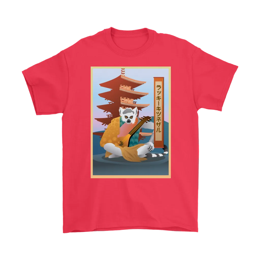 Pagoda Lemur T-shirt, Lucky Lemur Shirt