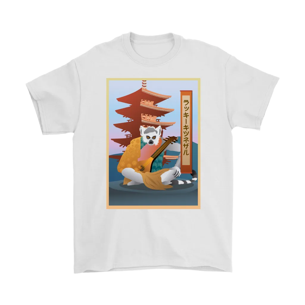 Pagoda Lemur T-shirt, Lucky Lemur Shirt