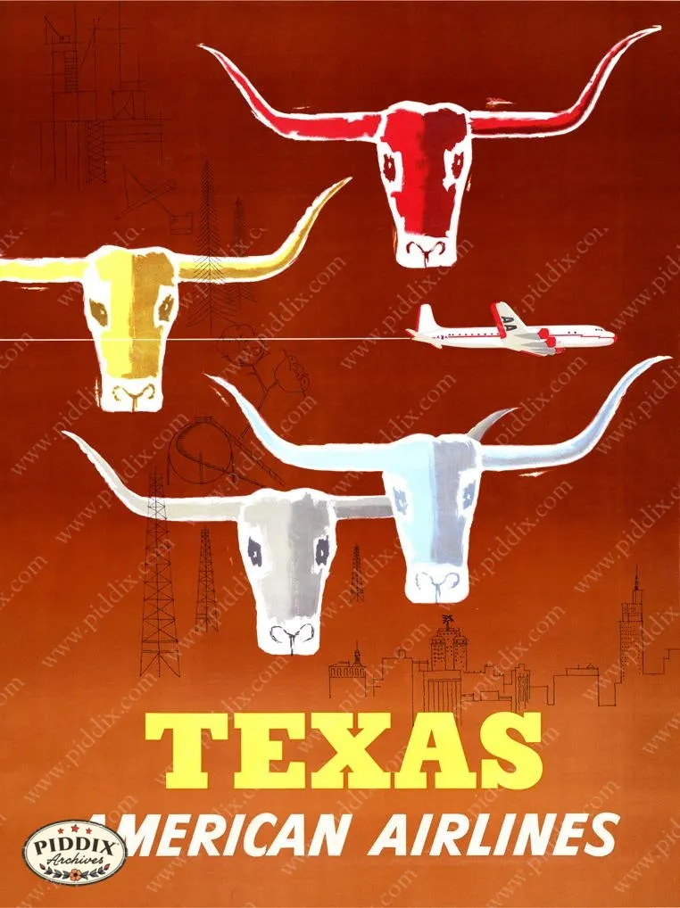 PDXC18998 -- Vintage Travel Posters
