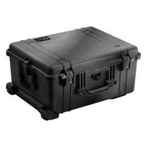 Pelican™ Large Protector Cases, 1610 Case, No Foam, 16.69 in x 10.62 in x 21.78 in, Black, 1610-021-110