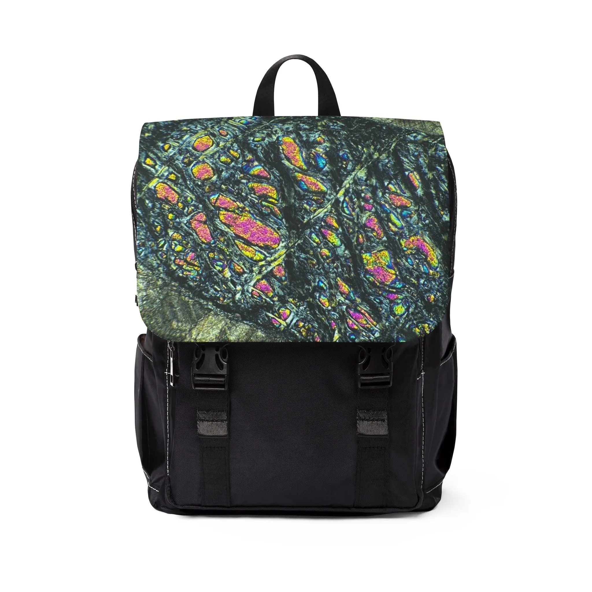 Peridotite-Serpentine Unisex Casual Shoulder Backpack