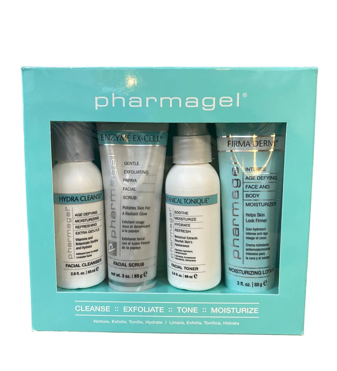 Pharmagel Rejuvenating AGE DEFYING TRAVEL 4pc set* Hoilday sale-P