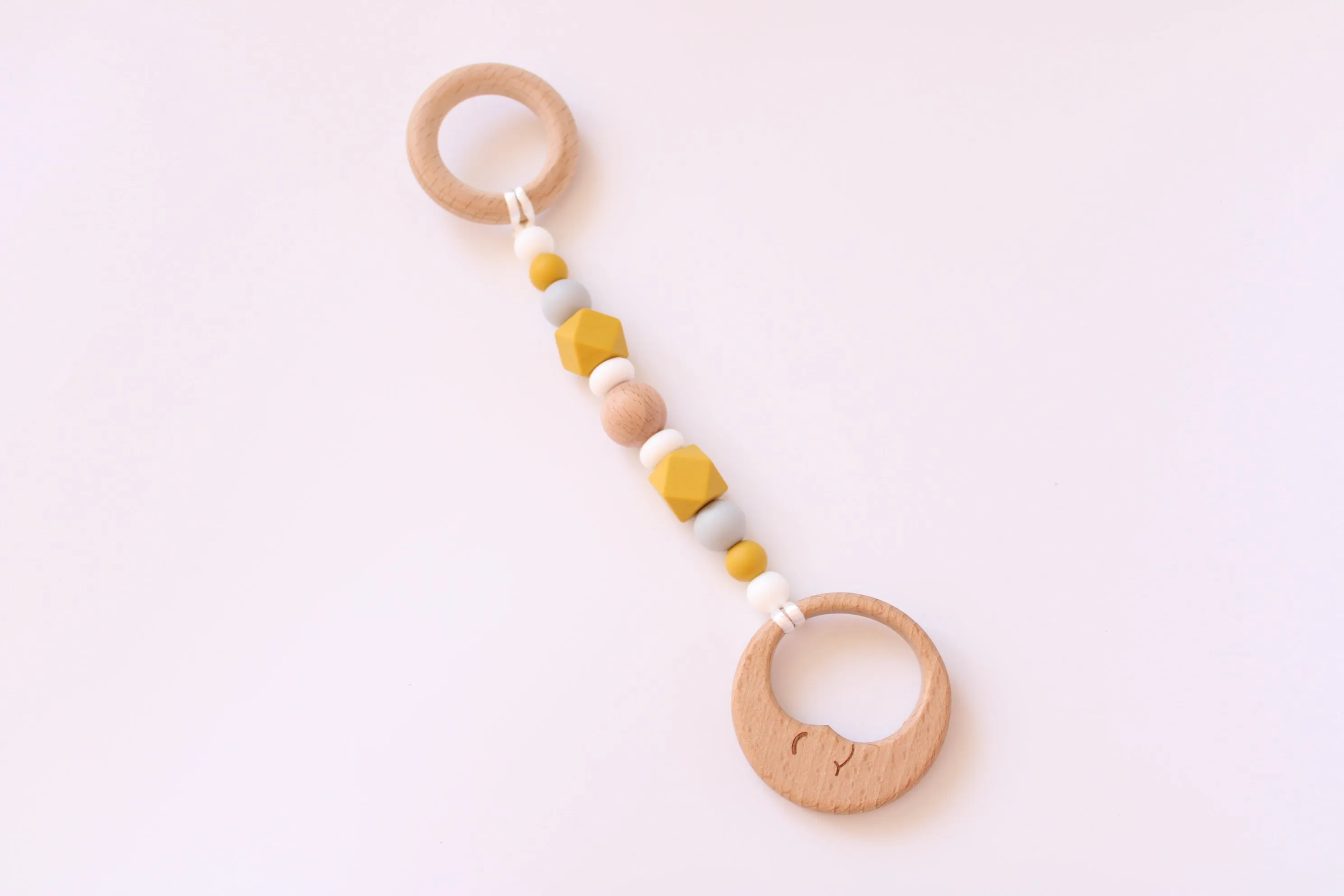 Play Gym Hanging Toy Moon - Mustard