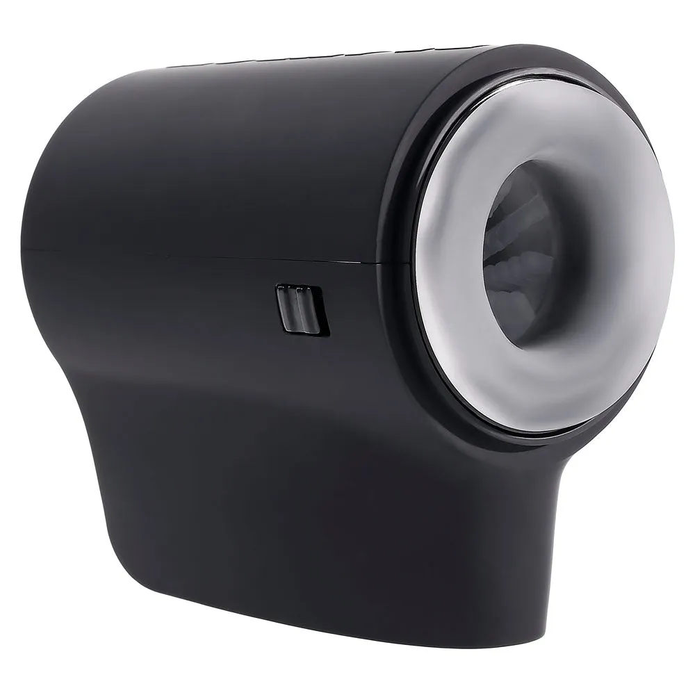 Playboy Pleasure Come Along - Vibrating Stroker - Black