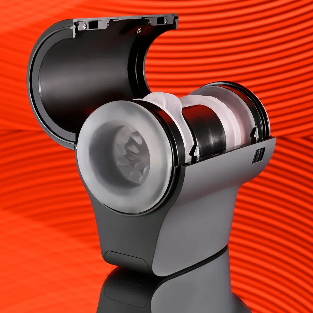 Playboy Pleasure Come Along - Vibrating Stroker - Black