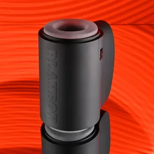 Playboy Pleasure Come Along - Vibrating Stroker - Black