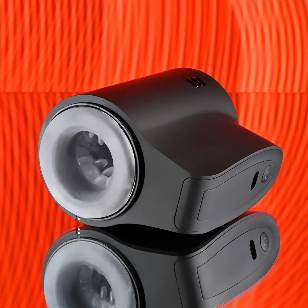 Playboy Pleasure Come Along - Vibrating Stroker - Black