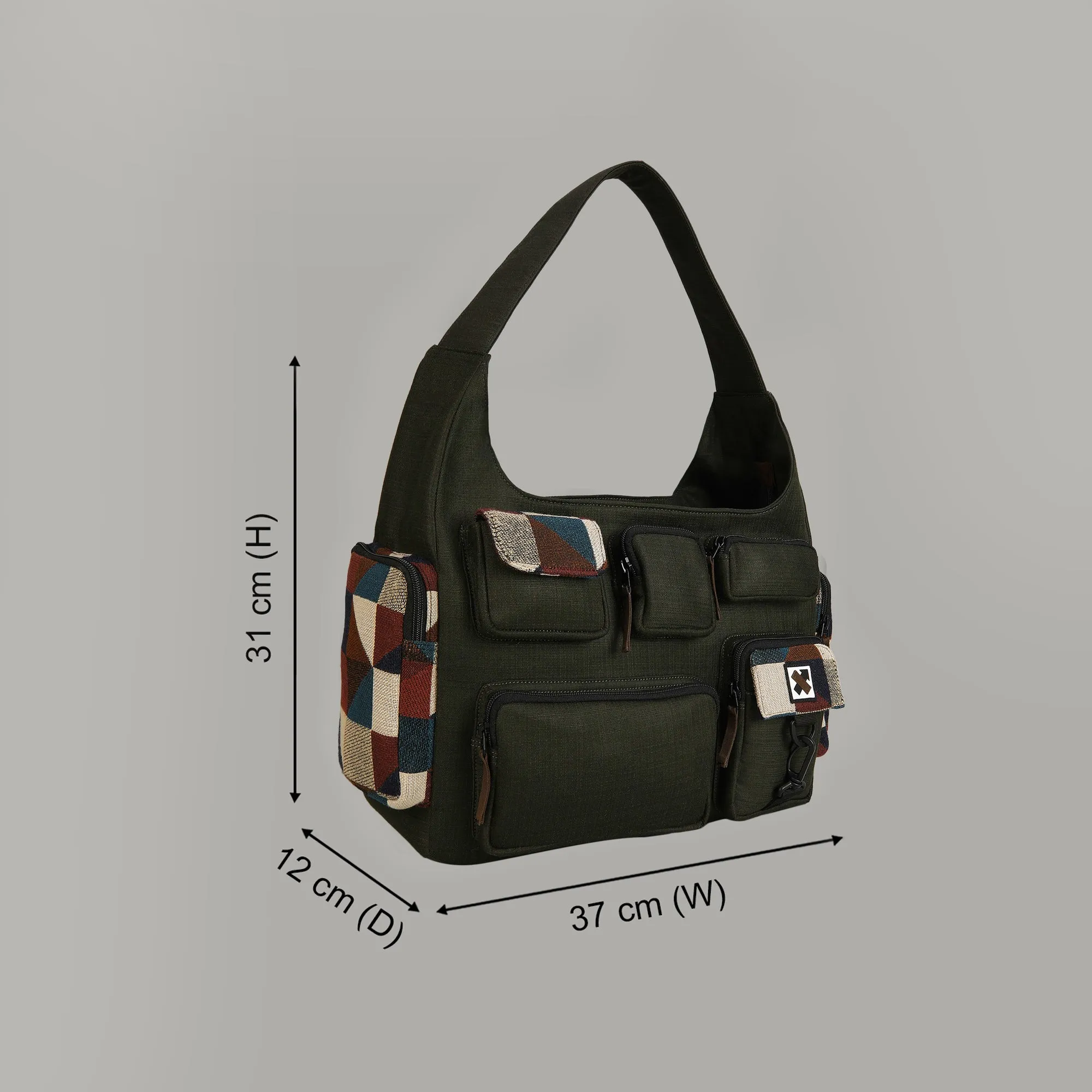 POCKET CLUSTER 310.30 HOBO BAG